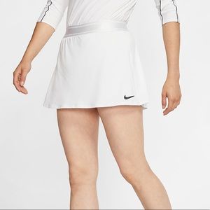 White nike tennis skirt